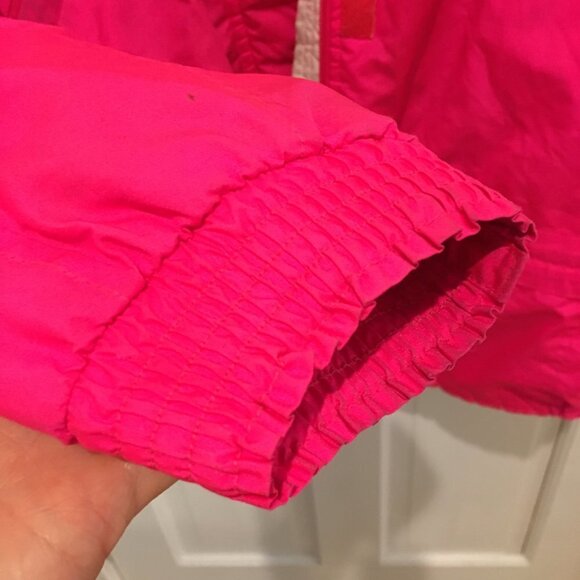 Vintage Obermeyer Sport Jacket Size Ladies 12 HOT NEON PINK - Picture 6 of 11